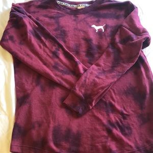 PINK oversized crewneck